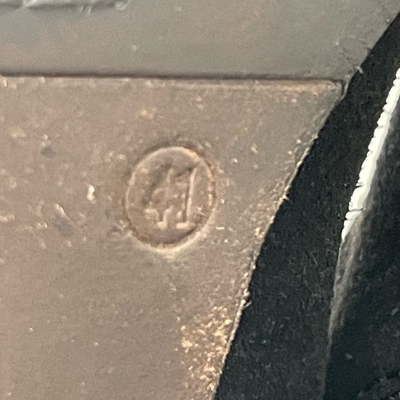 OMAI boots knee high suede buckle sz 11 or EU 41 Italian made heeled - Picture 14 of 14